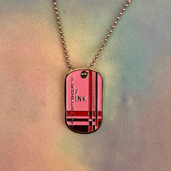 VS PINK dogtag RARE - Picture 2 of 3